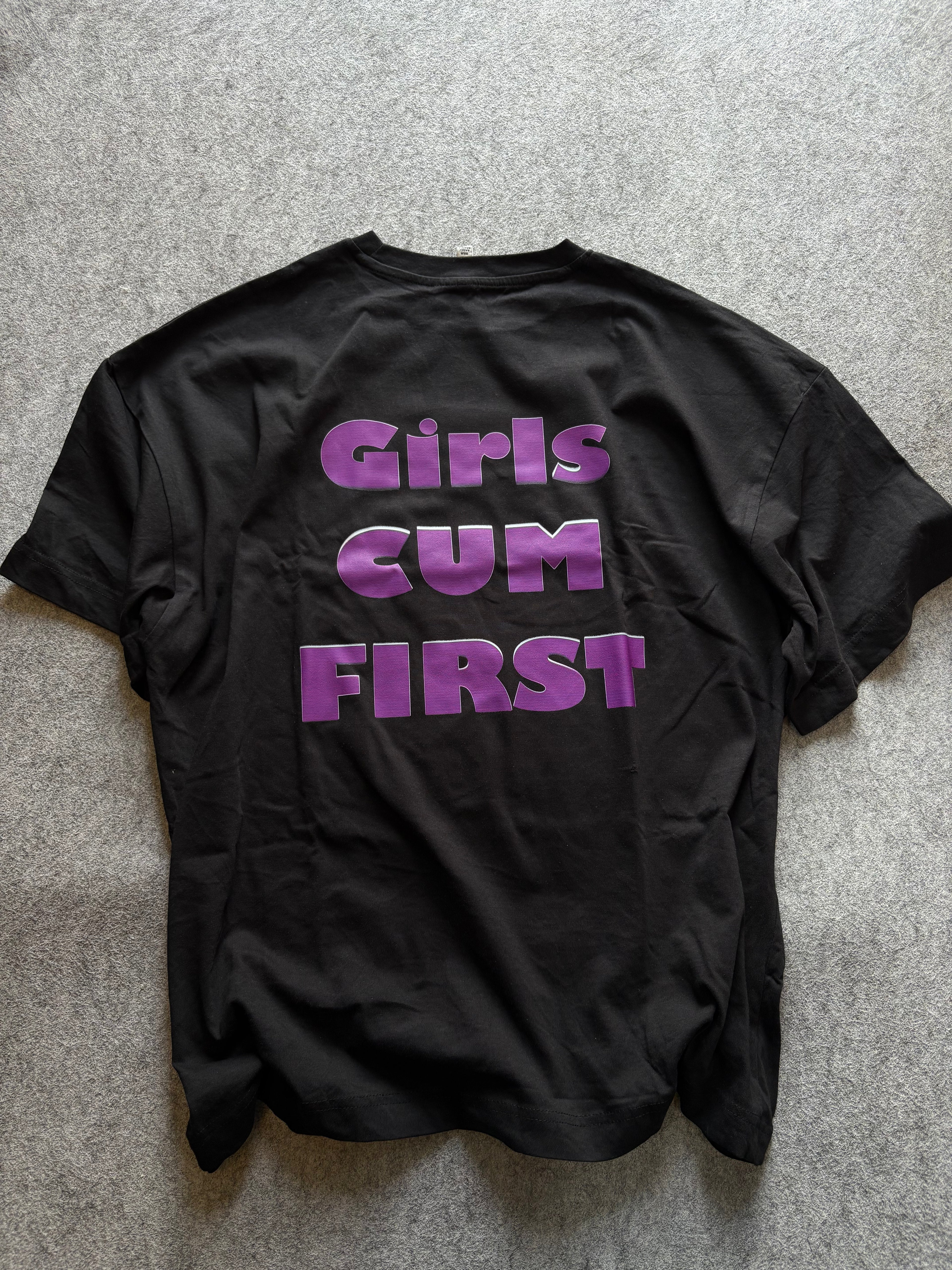 girls cum first